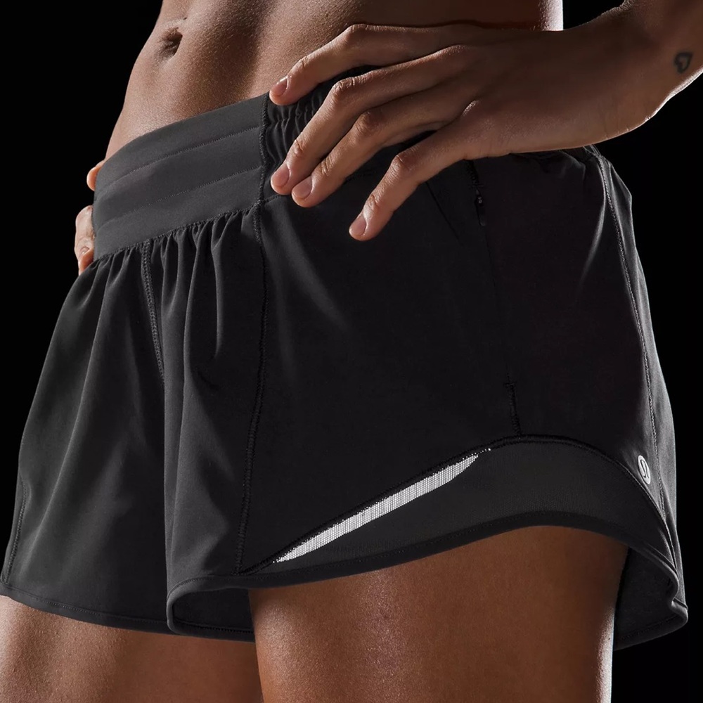Lululemon Hotty Hot Shorts 2.5” Black
